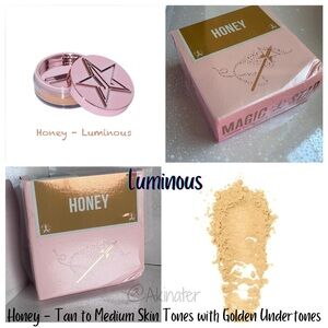 ⭐️ Honey Magic Star Luminous Setting Powder New in Box Jeffree Star